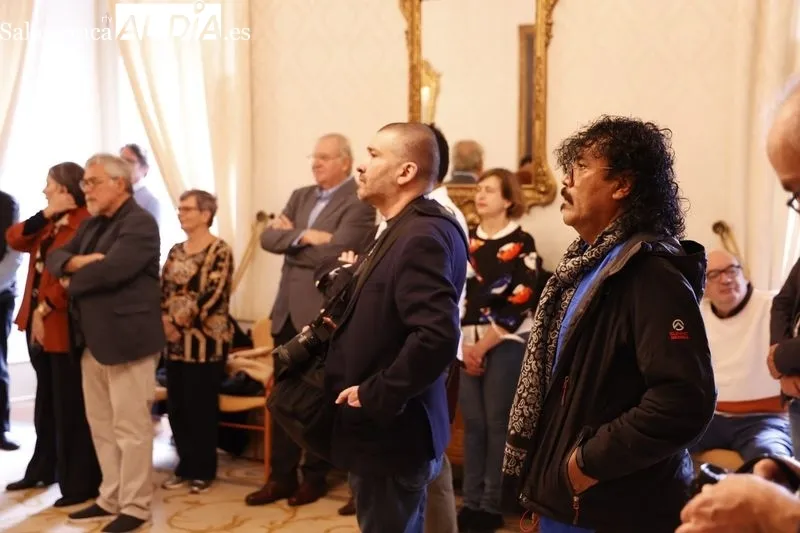 Recepción en el Ayuntamiento con motivo del XVI Encuentro de Poetas Iberoamericanos. Foto de David Sañudo