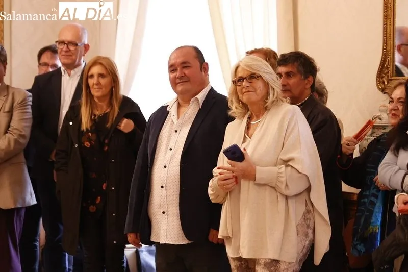 Recepción en el Ayuntamiento con motivo del XVI Encuentro de Poetas Iberoamericanos. Foto de David Sañudo