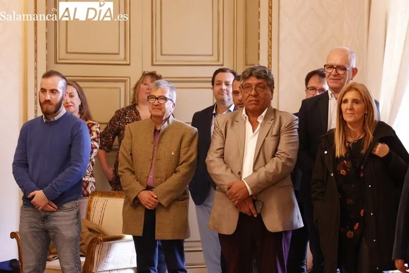 Recepción en el Ayuntamiento con motivo del XVI Encuentro de Poetas Iberoamericanos. Foto de David Sañudo
