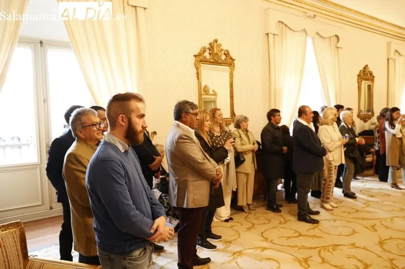 Recepción en el Ayuntamiento con motivo del XVI Encuentro de Poetas Iberoamericanos. Foto de David Sañudo