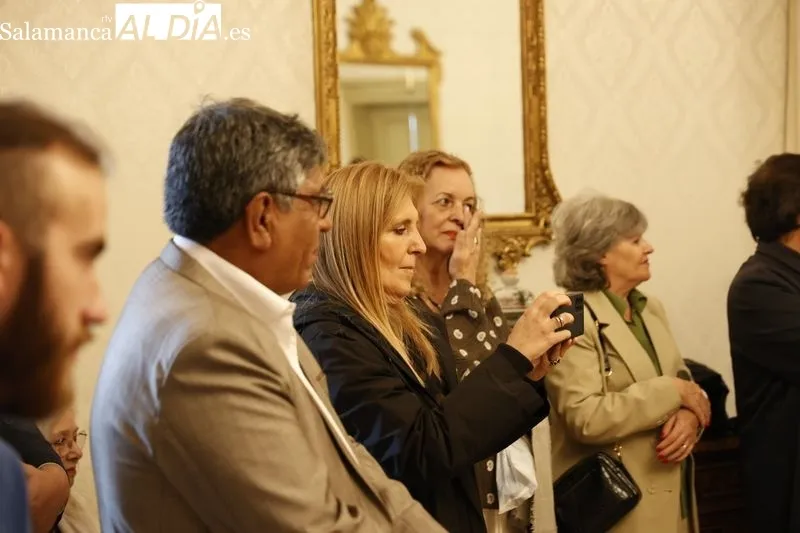 Recepción en el Ayuntamiento con motivo del XVI Encuentro de Poetas Iberoamericanos. Foto de David Sañudo