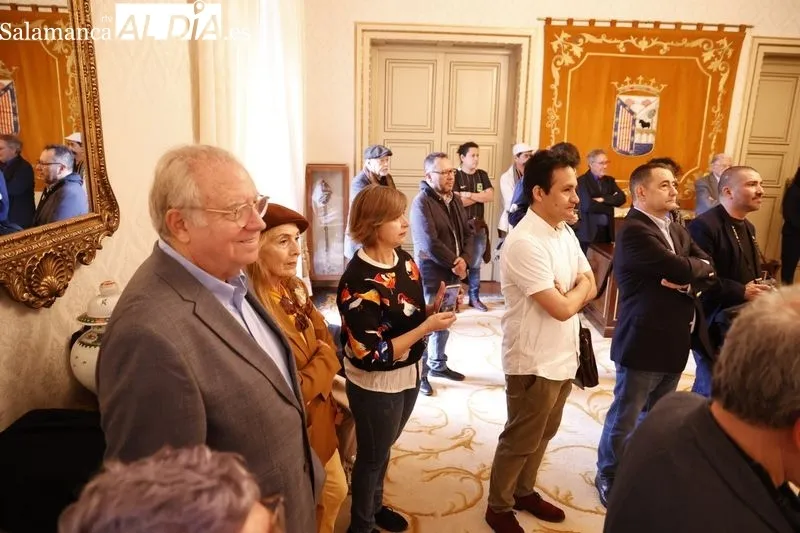 Recepción en el Ayuntamiento con motivo del XVI Encuentro de Poetas Iberoamericanos. Foto de David Sañudo