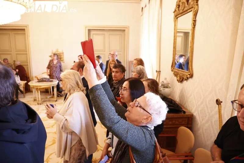 Recepción en el Ayuntamiento con motivo del XVI Encuentro de Poetas Iberoamericanos. Foto de David Sañudo