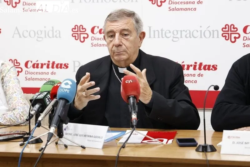 Presentación de los actos del 60 aniversario de Cáritas Salamanca. Foto de David Sañudo