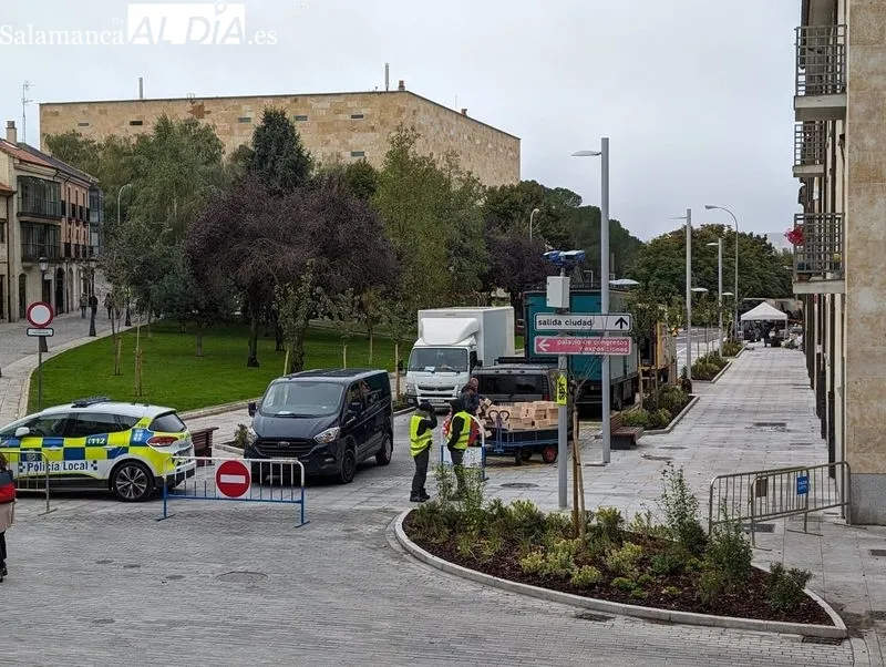 Rodaje de una película de Bollywood en Salamanca, en la zona de la Vaguada de la Palma. Foto de David Sañudo
