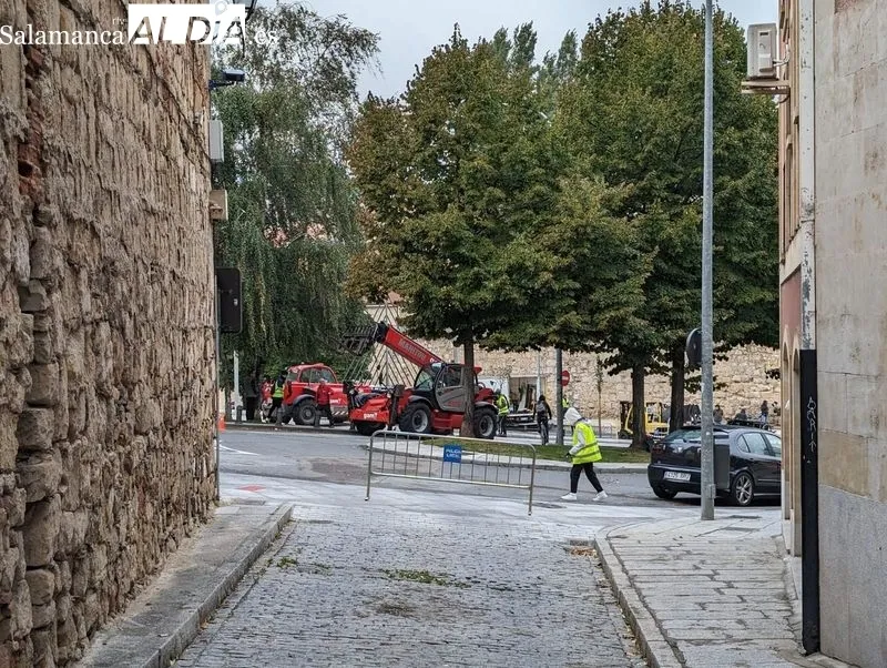 Rodaje de una película de Bollywood en Salamanca, en la zona de la Vaguada de la Palma. Foto de David Sañudo