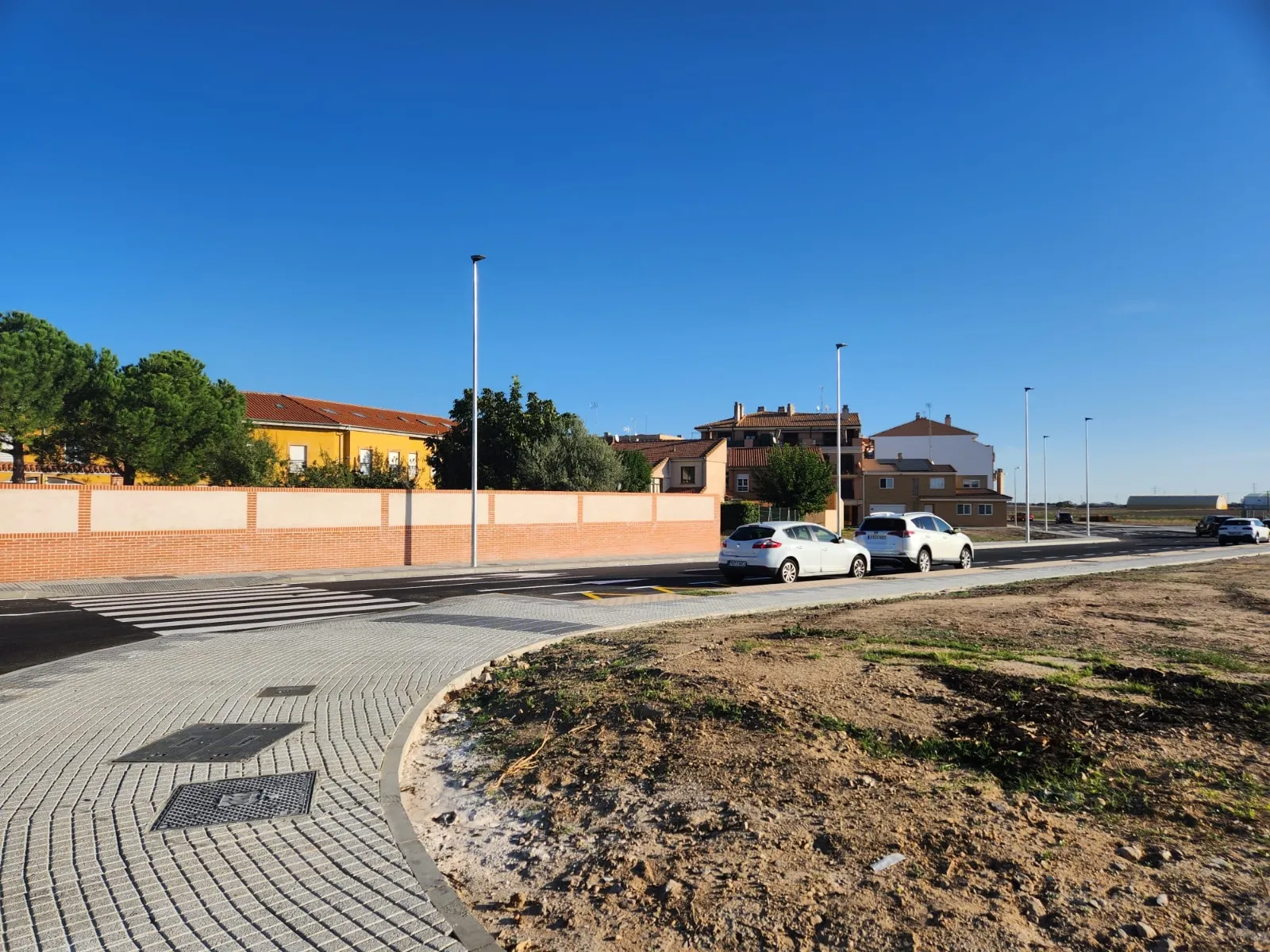 Estado actual de la nueva ronda de San Isidro en Castellanos de Moriscos