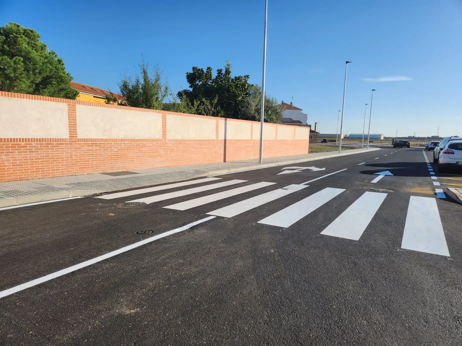 Estado actual de la nueva ronda de San Isidro en Castellanos de Moriscos