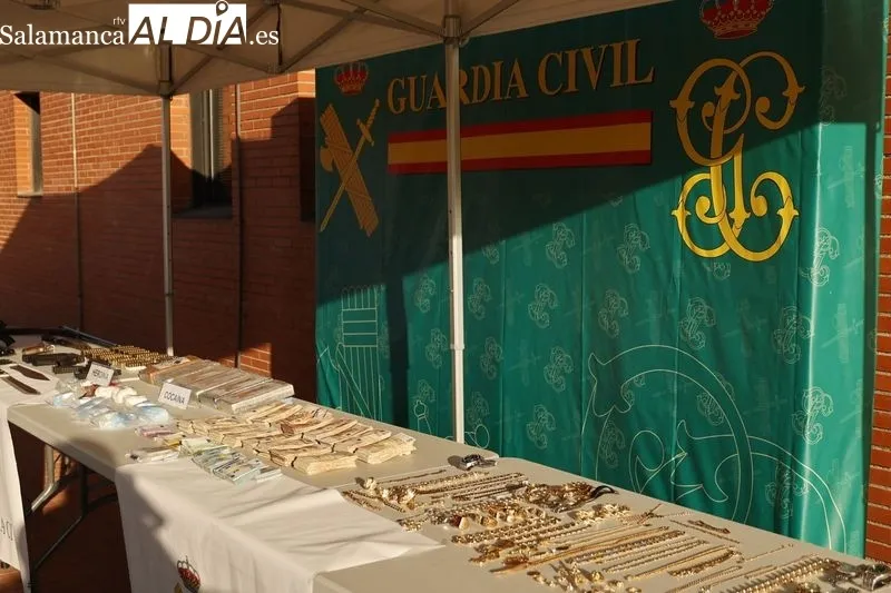 Material intervenido en la Operación Heredia. Foto de David Sañudo