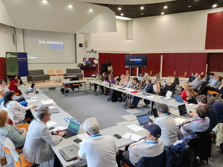  Salamanca Tech se presenta en el 7º Foro EC2U de Poitiers ante la presencia de 200 representantes de siete universidades europeas 