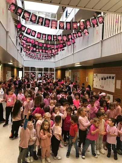 El Colegio Antonio Machado se suma al Día Mundial Contra el Cáncer de Mama