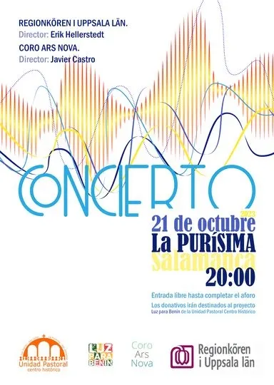 Un Concierto benéfico en la Purísima a favor del proyecto Luz para Benín