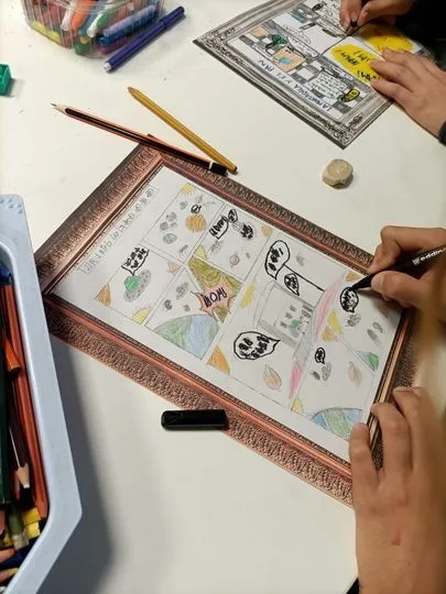 Niños y mayores de Carbajosa disfrutan de la Semana de la Biblioteca