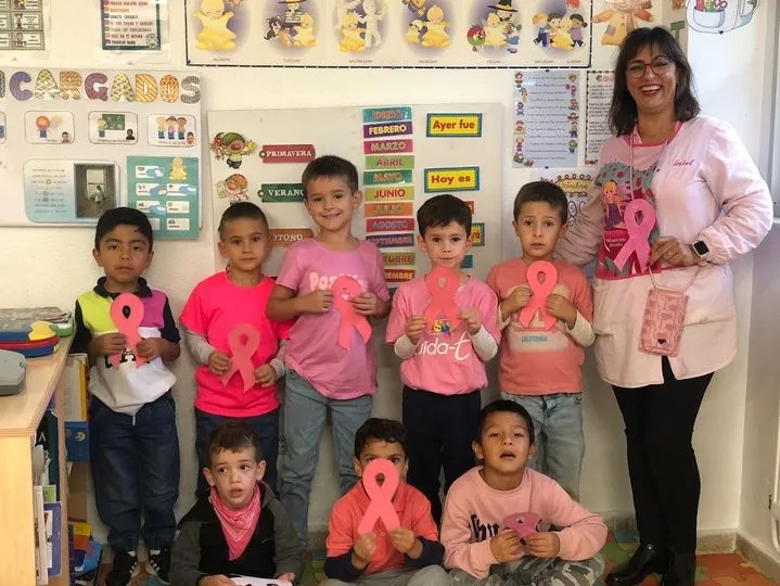 El Colegio Antonio Machado se suma al Día Mundial Contra el Cáncer de Mama