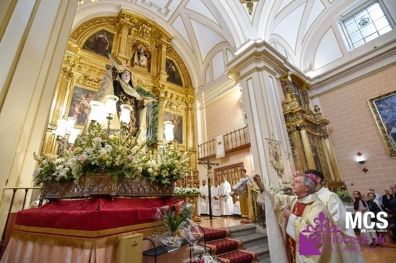 Eucaristía de clausura del Año Jubilar Teresiano en Alba de Tormes. Fotos: Óscar García -Diócesis de Salamanca-