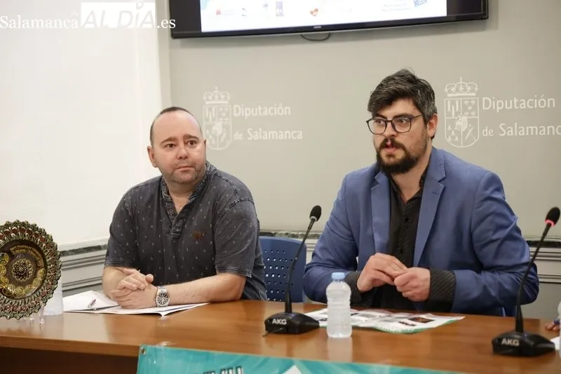 Presentación en la Diputación de Salamanca de la XXVII Muestra de Teatro Aficionado que se celebra en El Encinar. Foto de David Sañudo