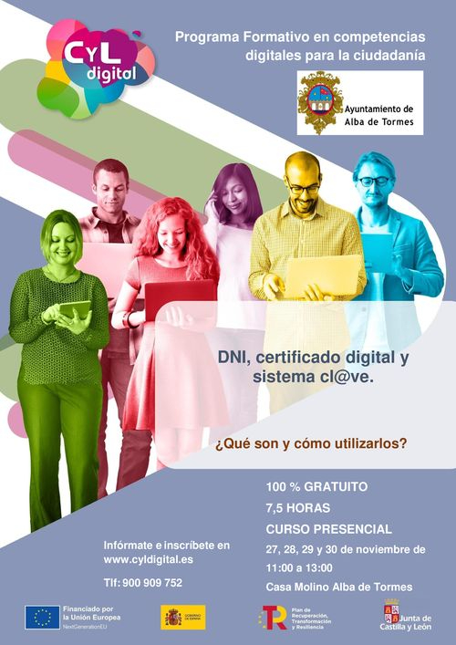 Abierto el plazo de inscripci&oacute;n para los cursos de formaci&oacute;n gratuitos en Alba de Tormes | Imagen 1