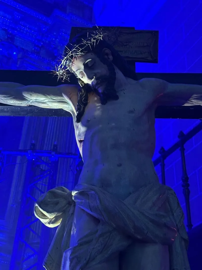 Foto 3 - Todo preparado para el comienzo de &lsquo;V&iacute;a Crucis, el Musical&rsquo; en Alba de Tormes&nbsp;