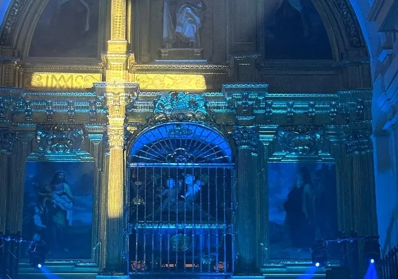 Foto 2 - Todo preparado para el comienzo de &lsquo;V&iacute;a Crucis, el Musical&rsquo; en Alba de Tormes&nbsp;