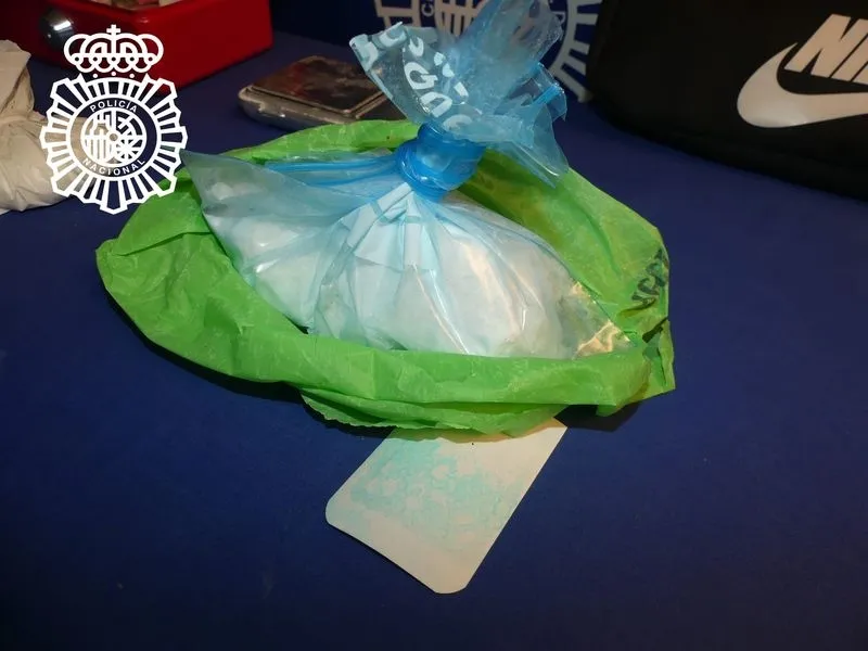 Material incautado al detenido