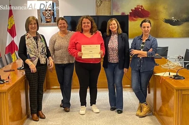 El Ayuntamiento acogía la clausura del programa Peñaranda Natura