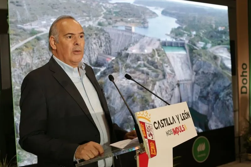 Inauguración del centro de formación e innovación de Iberdrola en Muelas del Pan.