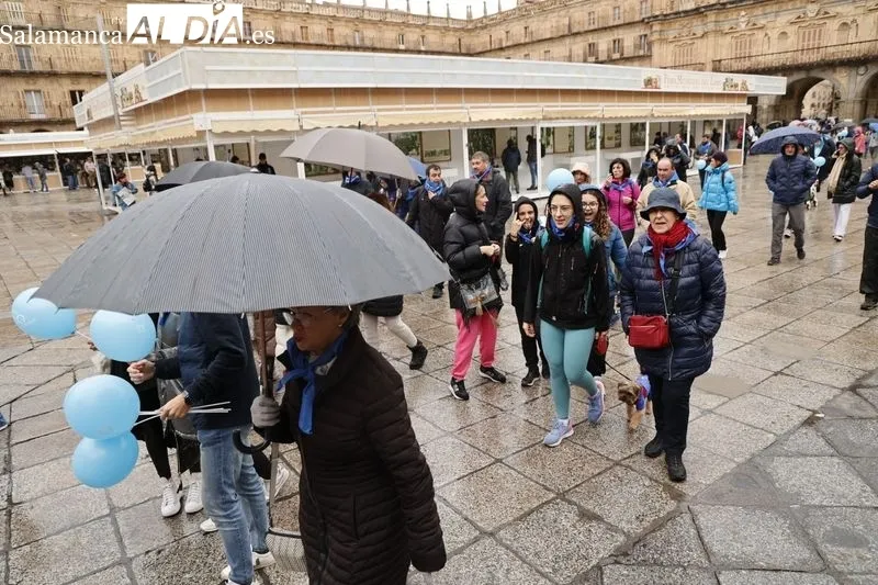 'Caminata solidaria por la diabetes'. Fotos: David Sañudo