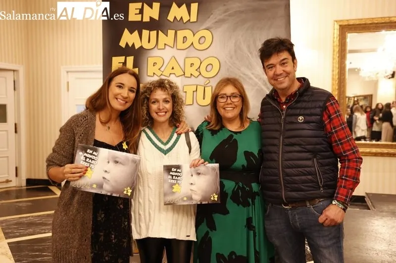 Presentación del calendario solidario Aerscyl 2024. Fotos: David Sañudo