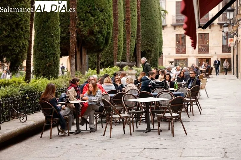 Ambiente de domingo en Salamanca | FOTOS: David Sañudo