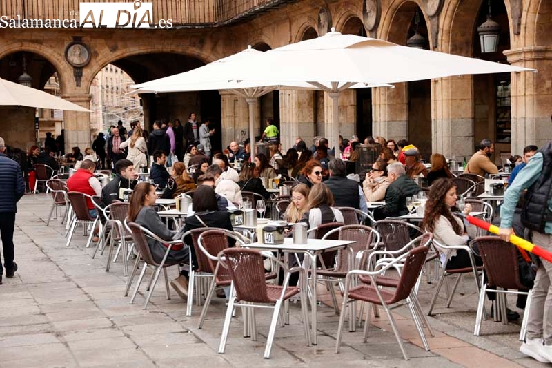 Ambiente de domingo en Salamanca | FOTOS: David Sañudo