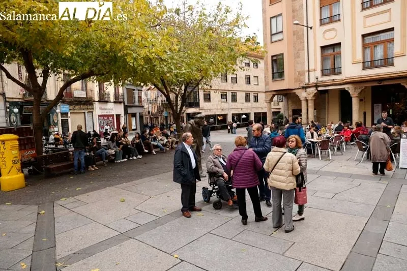 Ambiente de domingo en Salamanca | FOTOS: David Sañudo
