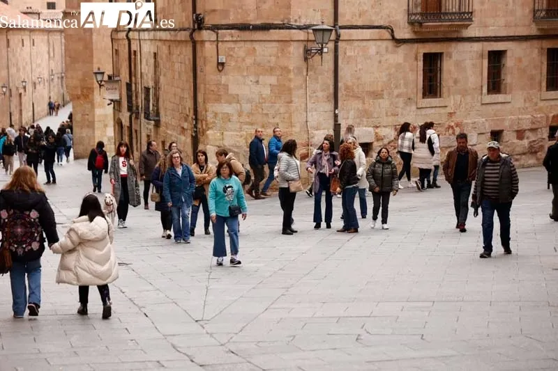 Ambiente de domingo en Salamanca | FOTOS: David Sañudo