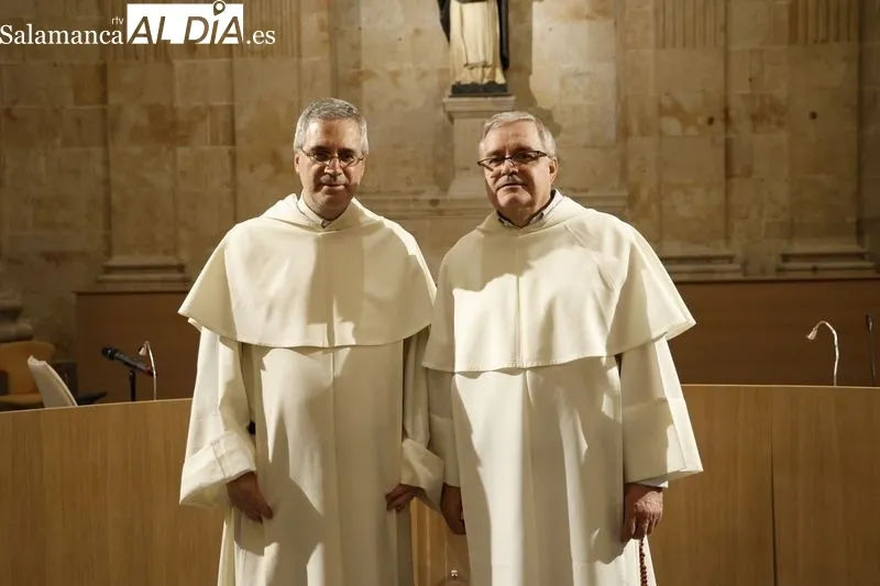 Acto académico de nombramiento oficial del prior del convento de San Esteban, Fr. Manuel Ángel Martínez, como Maestro en Sagrada Teología. Fotos: David Sañudo