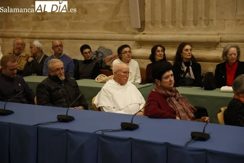 Acto académico de nombramiento oficial del prior del convento de San Esteban, Fr. Manuel Ángel Martínez, como Maestro en Sagrada Teología. Fotos: David Sañudo
