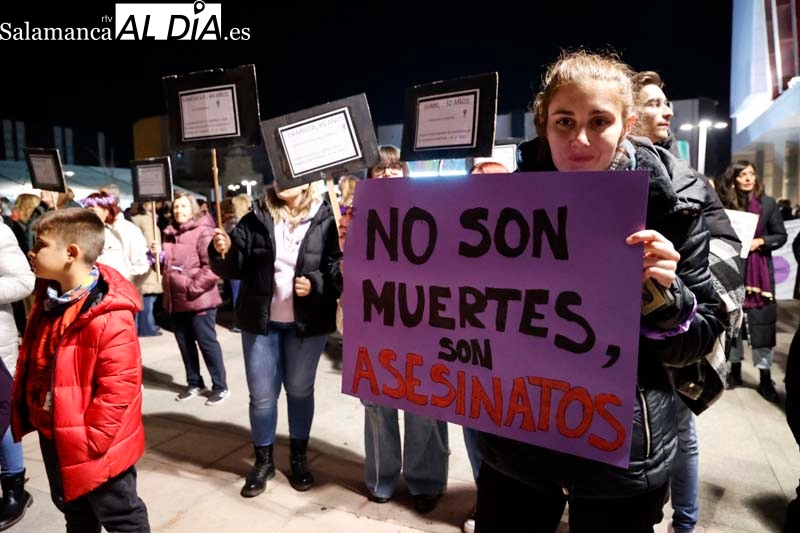  Salamanca no se calla y alza la voz contra la violencia de género