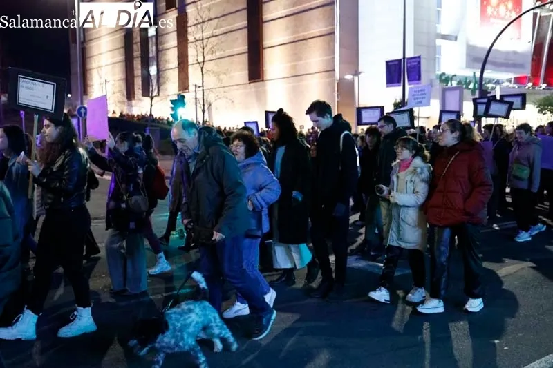  Salamanca no se calla y alza la voz contra la violencia de género | FOTOS: David Sañudo 