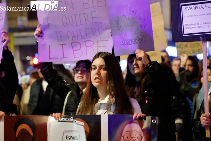  Salamanca no se calla y alza la voz contra la violencia de género | FOTOS: David Sañudo 