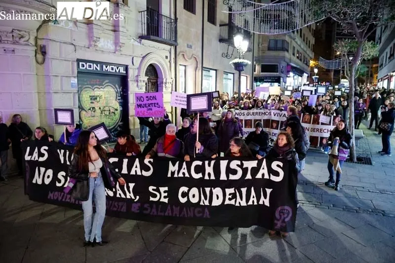  Salamanca no se calla y alza la voz contra la violencia de género | FOTOS: David Sañudo 