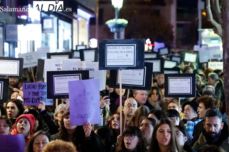  Salamanca no se calla y alza la voz contra la violencia de género | FOTOS: David Sañudo 