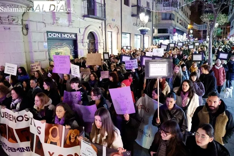  Salamanca no se calla y alza la voz contra la violencia de género | FOTOS: David Sañudo 