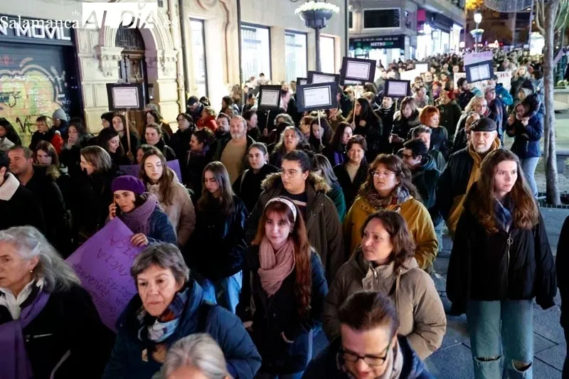  Salamanca no se calla y alza la voz contra la violencia de género | FOTOS: David Sañudo 