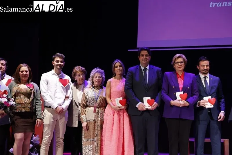 Cáritas Salamanca celebra su 60 aniversario en el Palacio de Congresos de Salamanca. Fotos: David Sañudo