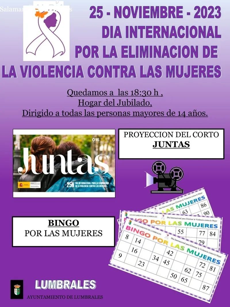 El encuentro se abrirá con la proyección del corto 'Juntas'