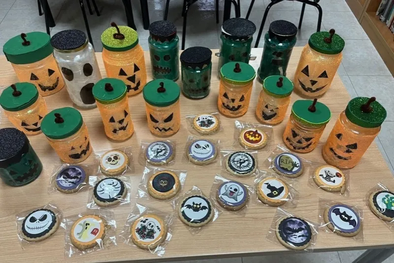 Villoria celebraba una original fiesta de Halloween