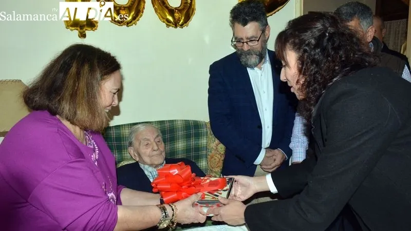 Foto 2 - Homenaje a Antonio Arroyo Cambronero, nuevo centenario en Lumbrales