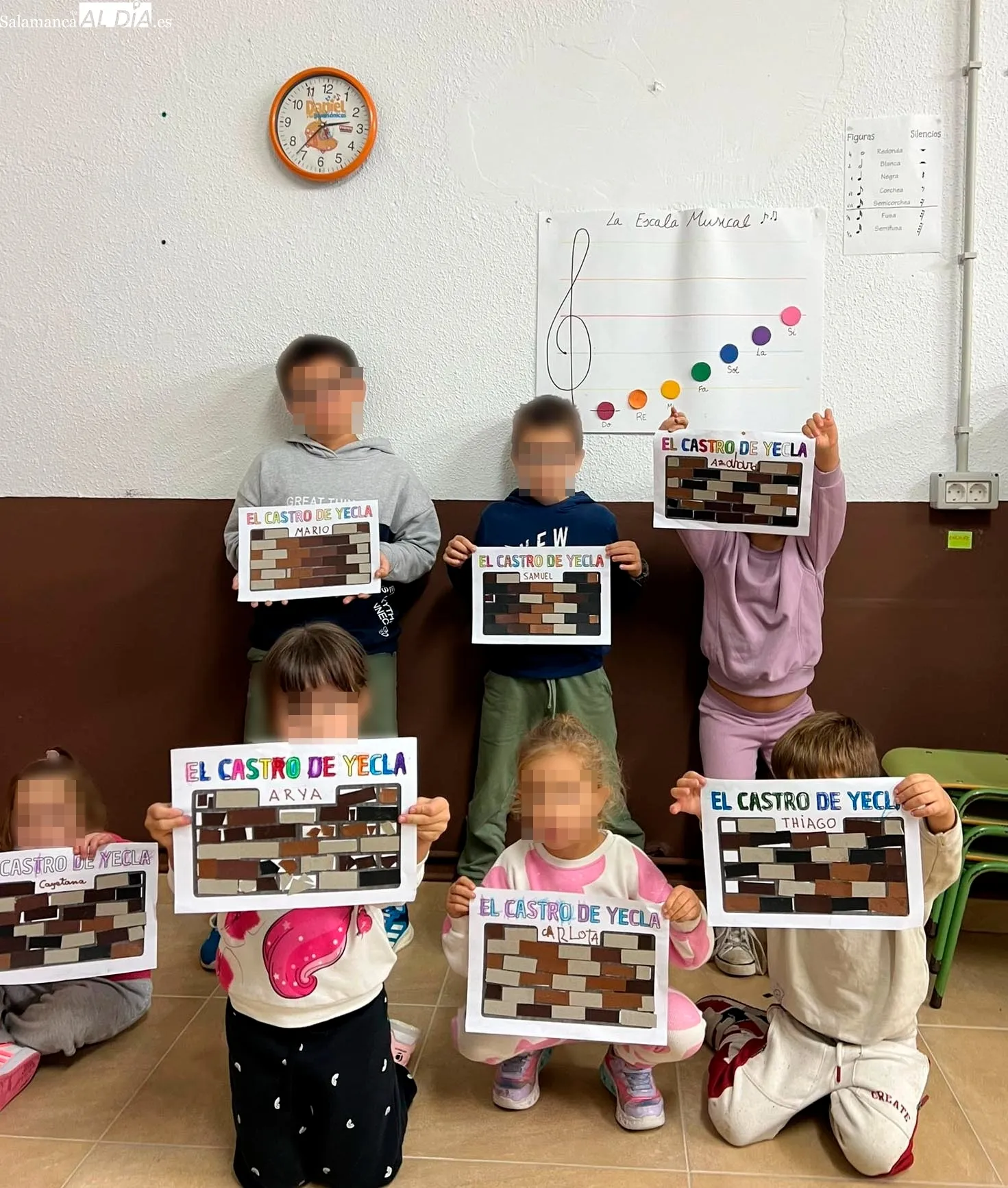 Escolares de distintos municipios que participan en el programa de Escuelas Campesinas