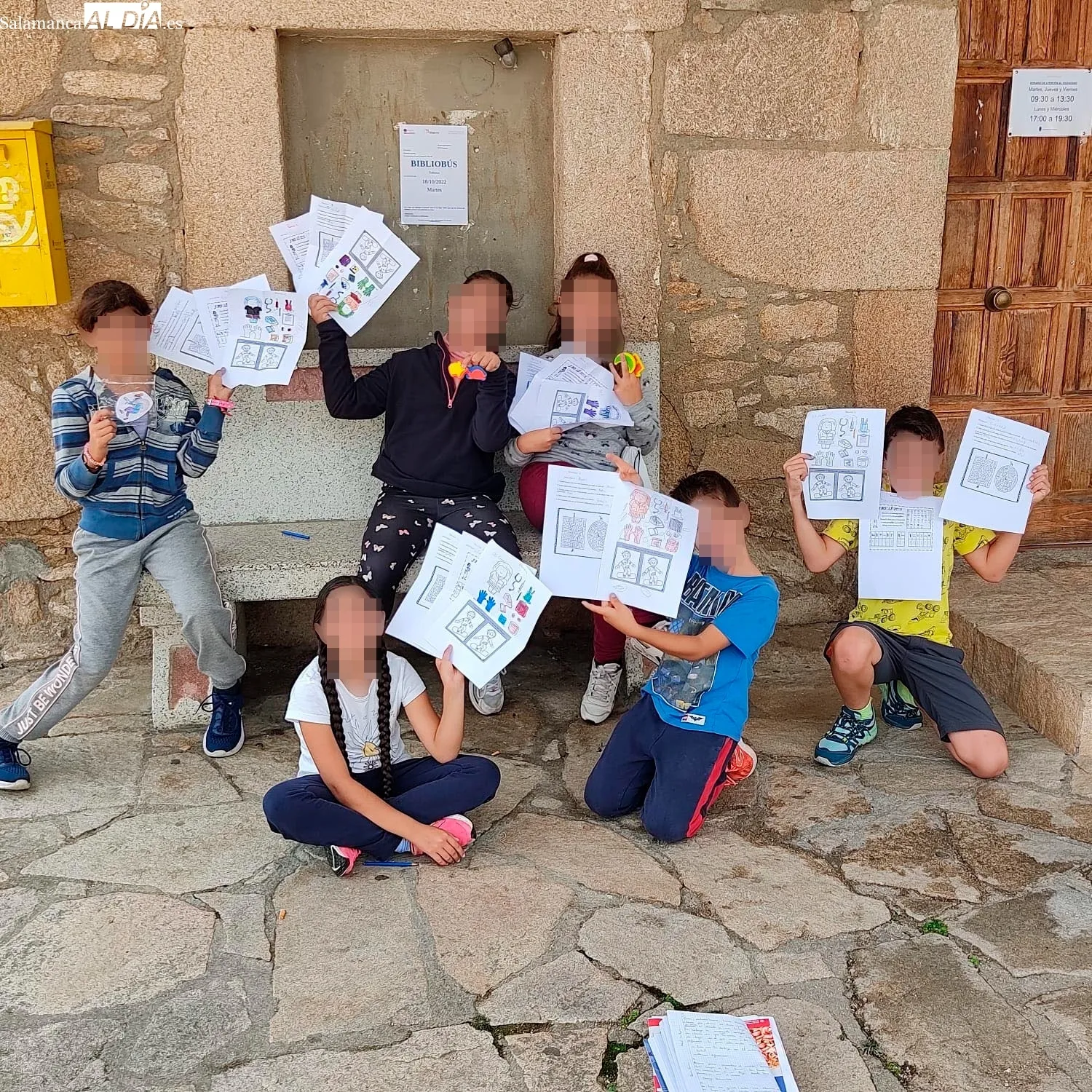 Escolares de distintos municipios que participan en el programa de Escuelas Campesinas