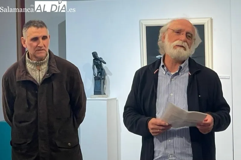 El CDS acoge la exposición ‘Trazos’ de Macario Ramos y las esculturas de Santos Ramos