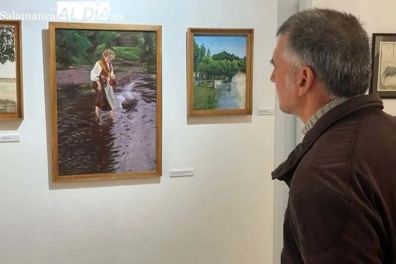 El CDS acoge la exposición ‘Trazos’ de Macario Ramos y las esculturas de Santos Ramos