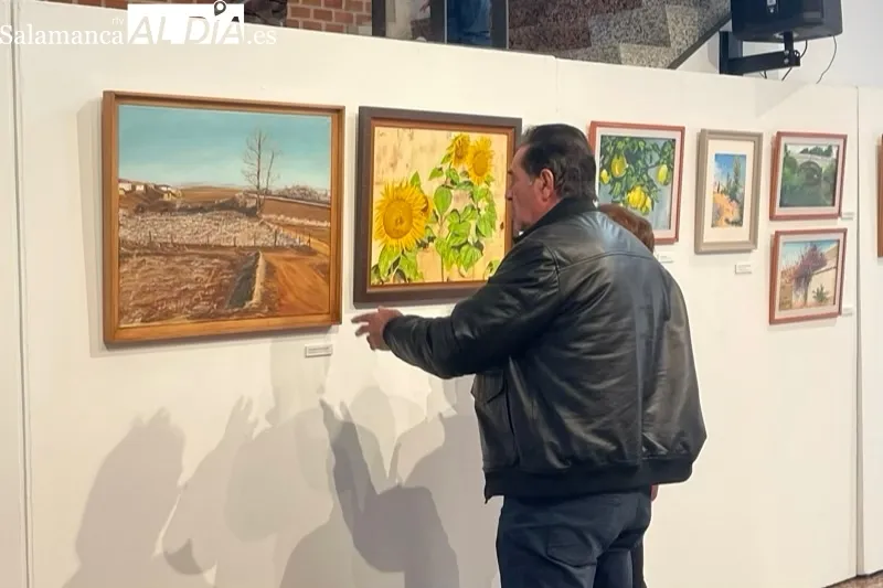 El CDS acoge la exposición ‘Trazos’ de Macario Ramos y las esculturas de Santos Ramos